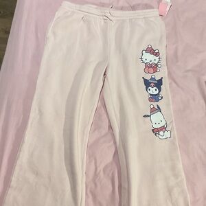 Hello Kitty Pink Boot Cut Pants